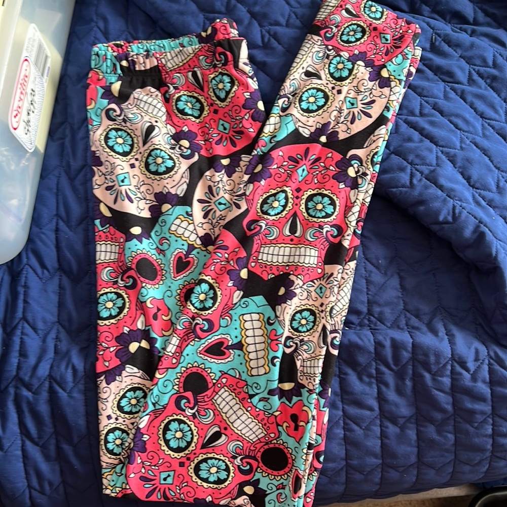 Sugar Skull Leggings